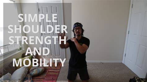 Simple Corrective Shoulder Strength And Mobility Workout For Rounded