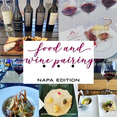 Napa Food And Wine Pairings Wine Food Pairing Napa Food Wine Pairing