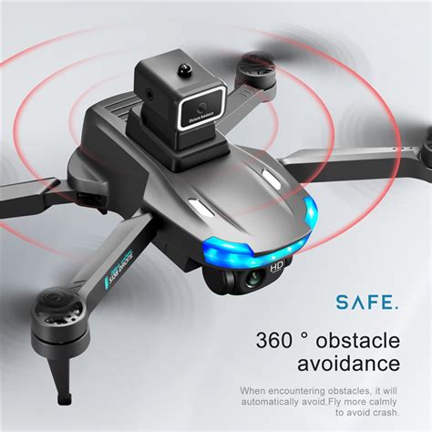 S138 Folding RC Brushless Mini Drone Optical Flow Positioning Obstacle