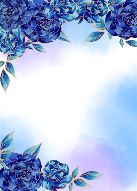 Royal Blue Wedding Background