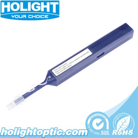 One Click Fiber Optic Cleaner Pen For Lcmu 125mm Ferrules Over 800 Times China Fiber Optic