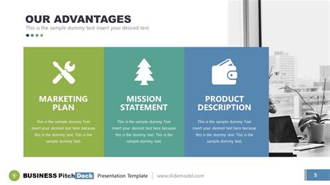 Visio Business Powerpoint Template Slidemodel