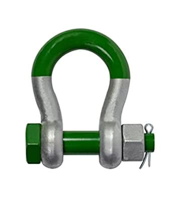 Green Pin SUGHMB38 Super Bow Shackles With Safety Bolt G 5263 30 T