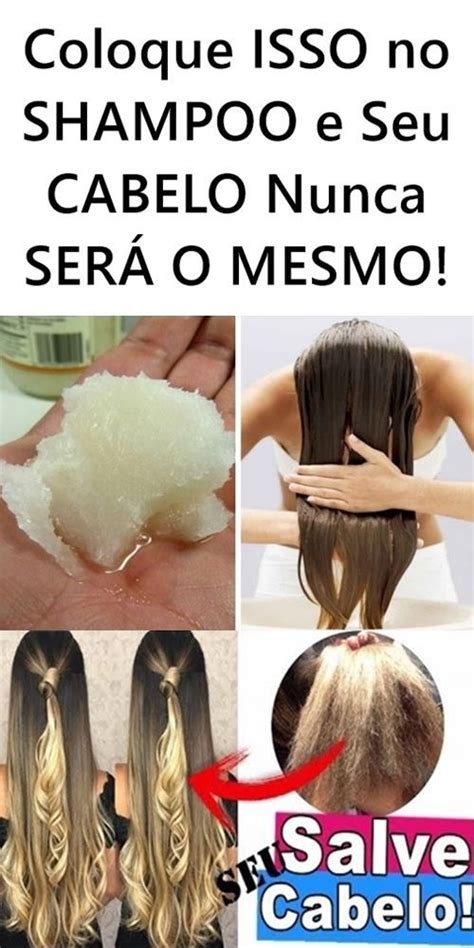 Coloque ISSO no SHAMPOO e Seu CABELO Nunca Mais SERÁ O MESMO Hair