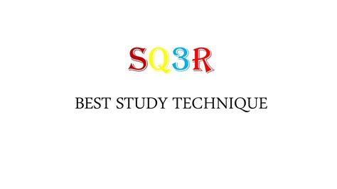 Sq3r Method Of Studying Youtube