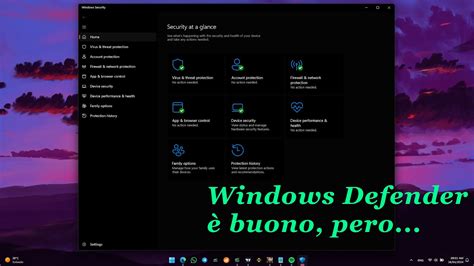 Windows DEFENDER è un BUON Antivirus ma PUOI migliorarlo con QUESTO