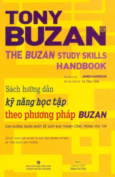 Sách Hướng Dẫn Kỹ Năng Học Tập Theo Phương Pháp Buzan Tái bản Tony