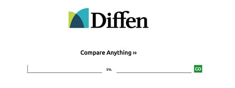 Diffen Compare Anything