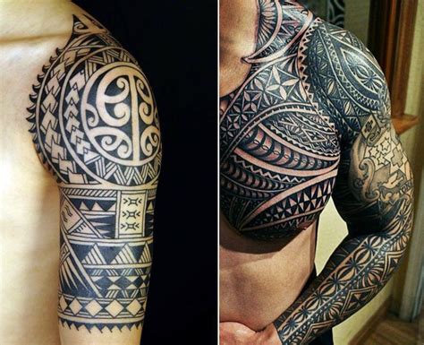 Tatouage polynésien homme motifs et signification Tatouage