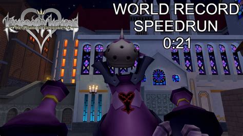 KH RE Sora Proud Mode Guard Armor WR Speedrun 0 21 WORLD