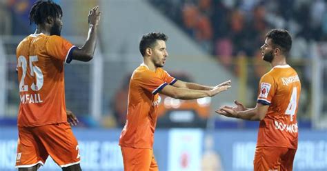 Isl Corominas Scores Brace As Fc Goa Crush Mumbai City In Seven Goal