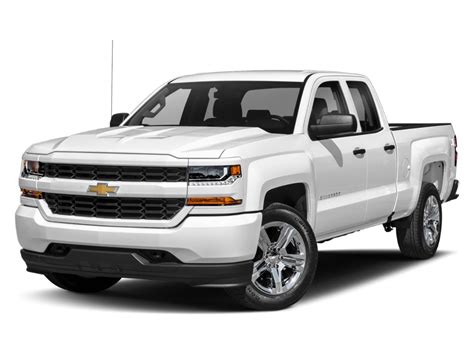 New 2019 Chevrolet Silverado 1500 Ld Double Cab Standard Box 4 Wheel Drive Custom In Silver Ice