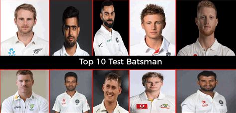 Top 10 Test Batsman Javatpoint