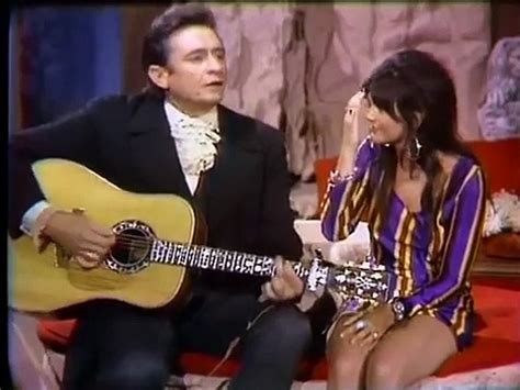 Linda Ronstadt And Johnny Cash I Never Will Marry Johnny Cash Show 1969 Video Dailymotion