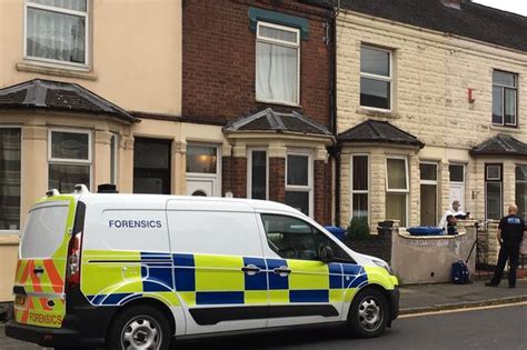 Forensics In Stoke Street Amid Big Police Presence Stoke On Trent Live