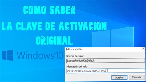 Como Saber La Clave O Licencia De Windows 10 2021 YouTube