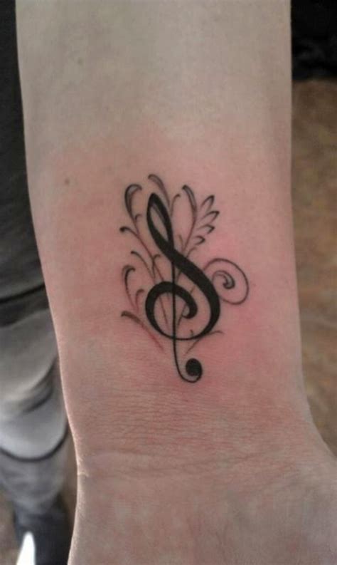 Awesome Music Notes Tattoos On Wrists Wrist Tattoo Pictures