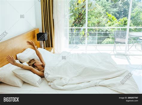 Woman Waking Image And Photo Free Trial Bigstock