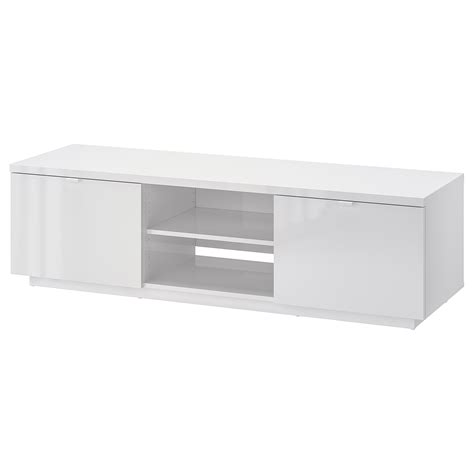 By S Tv Bench High Gloss White X X Cm Ikea Indonesia