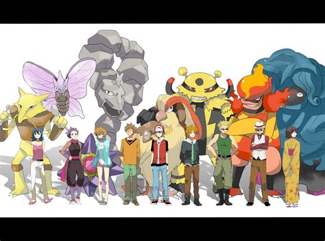 Pokemon Gym Leader Wallpapers Wallpaper Cave