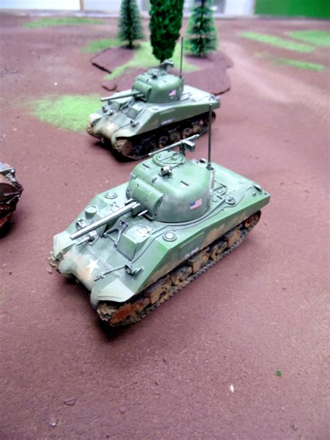 Bolt Action Warlord Games Sherman Tank Gallery DakkaDakka