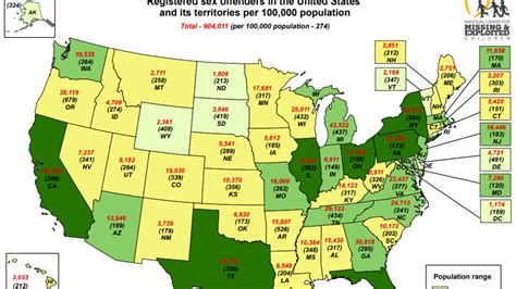 Tennessee Claims Among Highest Rates Of Registered Sex Offenders