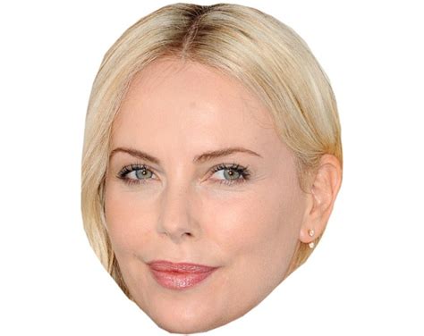 Charlize Theron Celebrity Big Head Celebrity Cutouts