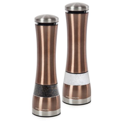 Morphy Richards Accents Electronic Salt And Pepper Mill Set