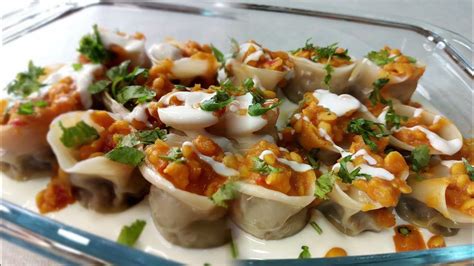 Mantu Recipe Afghan Beef Dumplings Easy Way Youtube