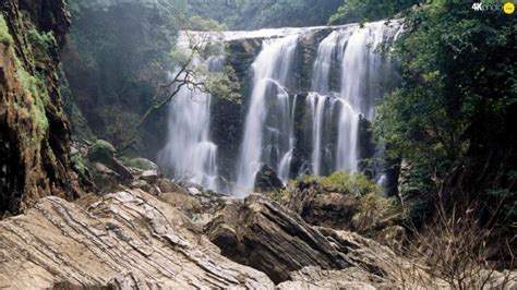 Waterfall Rocks Nature Wallpapers HD Desktop And Mobile Backgrounds