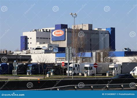 Barilla Factory in Parma, Italy, Food Industry Editorial Photography ...