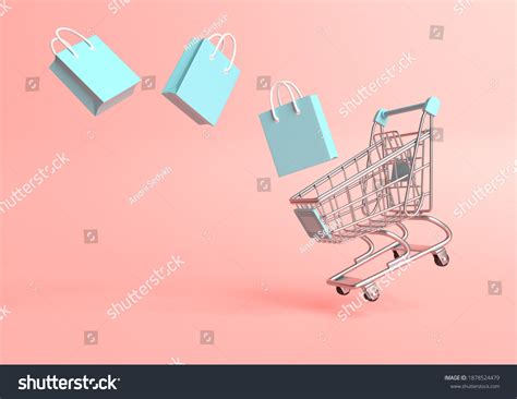 Flying Shopping Cart Images Stock Photos And Vectors Shutterstock