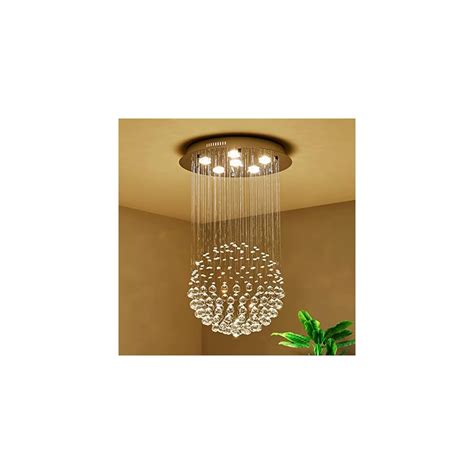 Saint Mossi Modern Crystal Raindrop Chandelier Flush Indonesia Ubuy