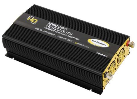 Go Power Heavy Duty Modified Sine Wave Inverter 5000 Watt 12v