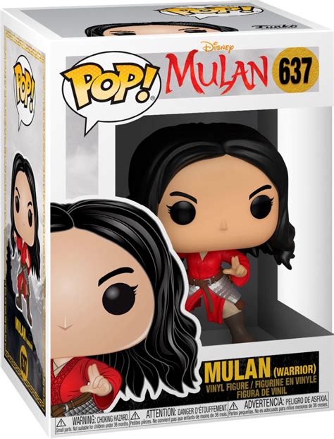 Funko POP! Disney: Mulan (Live) Warrior Mulan Multi 46096 - Best Buy