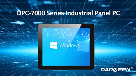 Darveen Dpc Series Industrial Panel Pc Youtube