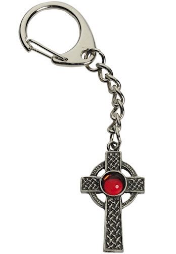 Celtic Cross Gem Keyring Carlisle Cathedral Online Gift Shop