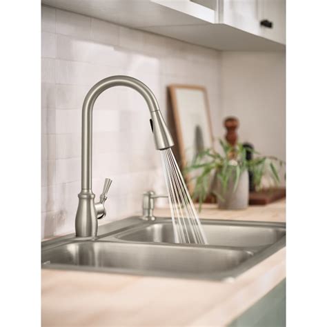 Moen Lainie Dual Mount 33 In X 22 In Stainless Steel Double Offset Bowl 2 Hole Kitchen Sink All