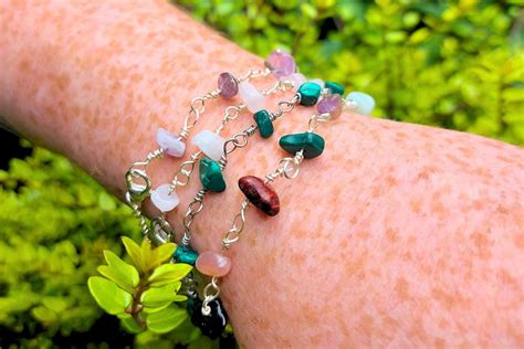 Step By Step Guide On Making Gemstone Beaded Bracelets