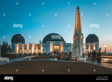 Los Angeles California February 18 2020 Astronomers Monument In