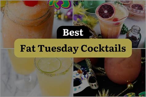 12 Fat Tuesday Cocktails to Get the Party Started | DineWithDrinks