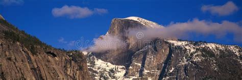 Half Dome Stock Image Image Of Landscape Seasonal 26261755