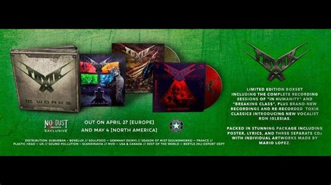 Toxik To Release New Deluxe Box Set Called Works Classics Plus New