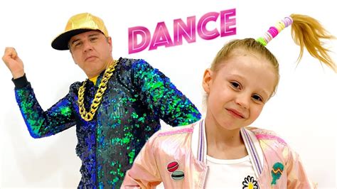 Nastya And Dad Learn To Dance Youtube