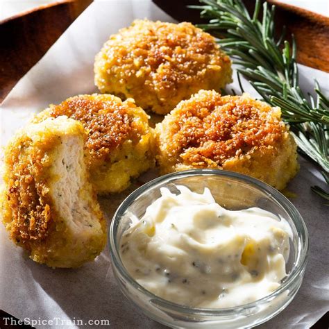 Ground Chicken Nuggets With Lemon Rosemary Aioli Recipe Chicken