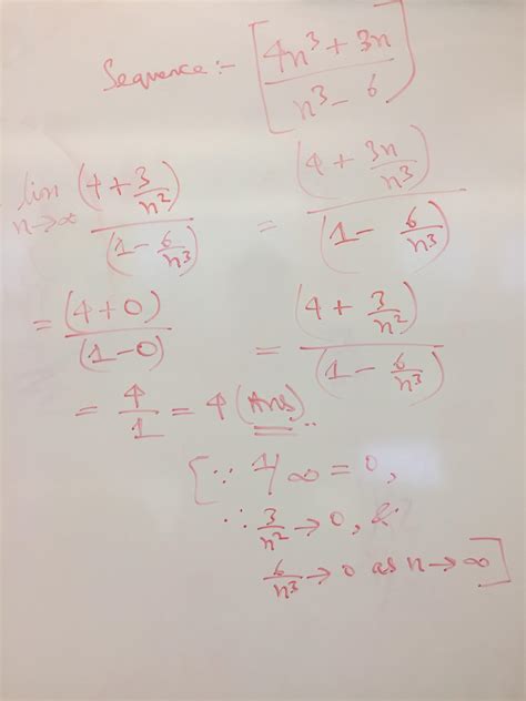 Real Analysis Proof That Lim N To Infty Frac N N N