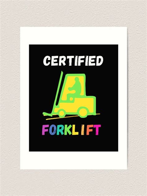 Forklift Memes Forklift Certified Memes Art Print By Ismailodarhem