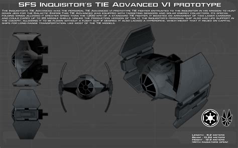 Inquisitors Tie Advanced Prototype Ortho New By Unusualsuspex On