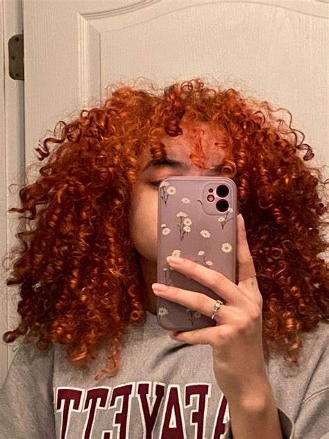 Redcopper Hair Curly Inspo Ginger Hair Color Dyed Curly Hair Colored Curly Hair