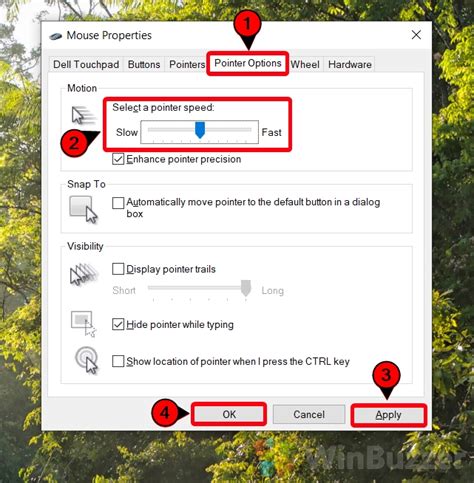 How To Change Mouse Sensitivity And Speed In Windows Winbuzzer